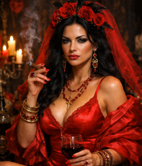 Dama de Vermelho